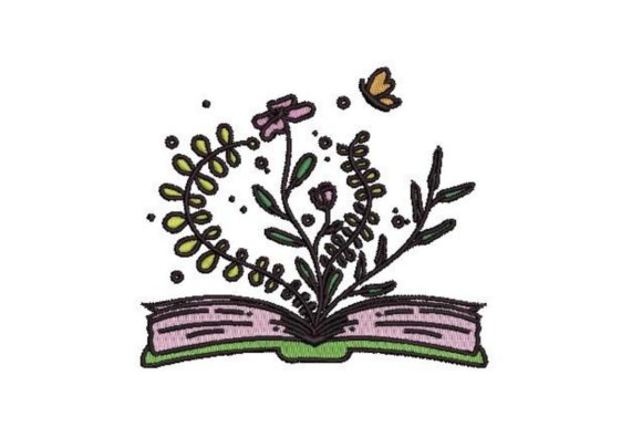 Open Book with Flowers Growing: A Designer's Review