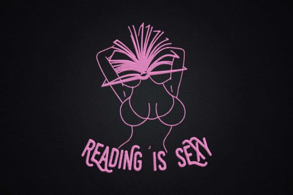 Review: Reading is Sexy Gift for Book Lovers Design