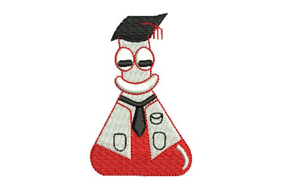 Review: Science Test Tube Doctor Embroidery Design